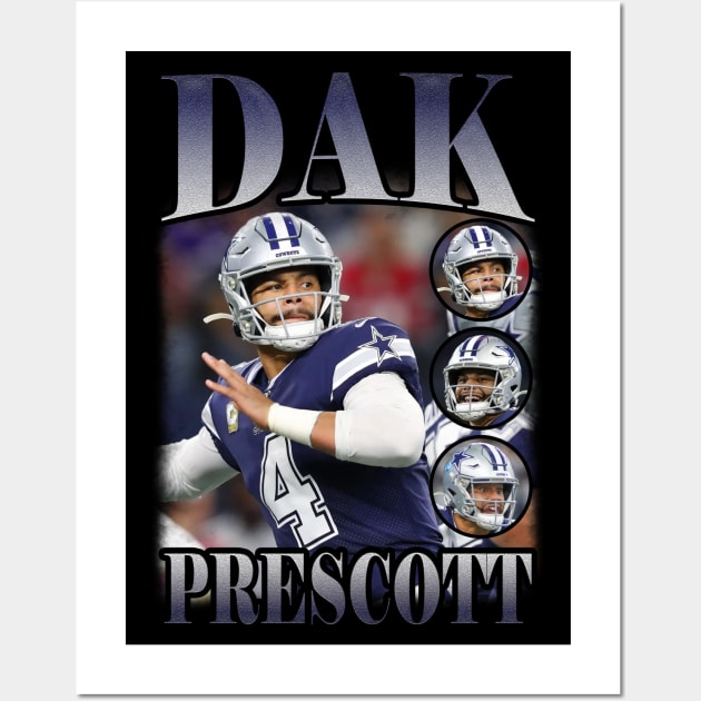 BOOTLEG DAK PRESCOTT VOL 3 Wall Art by hackercyberattackactivity